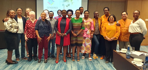 Gendered Journeys international and interdisciplinary project team met in June 2023 in Kigali, Rwanda