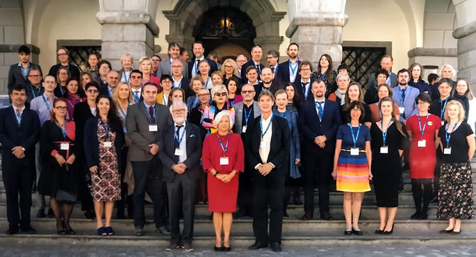 Attendees at the European Museum Academy (EMA) annual awards ceremony and conference (2019)