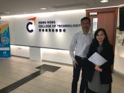 Brian Leung and Ada Li of HKCT